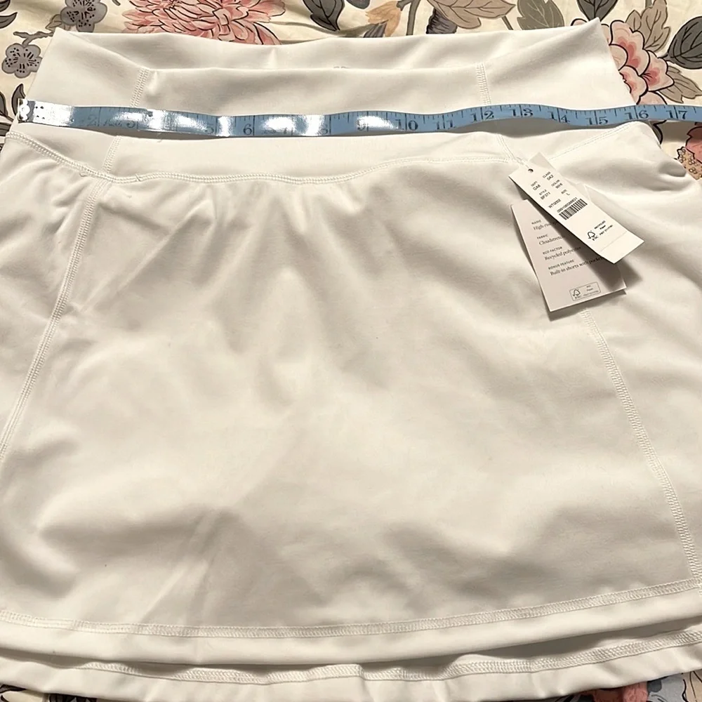 J.Crew CloudStretch high-rise sports skirt skort BF371